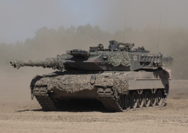 Czołg Leopard 2  Kiedy niemieckie czołgi trafią na Ukrainę? Padła data