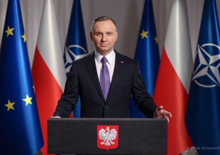 Andrzej Duda Andrzej Duda w orędziu: Nie ma powrotu do business as usual z Rosją
