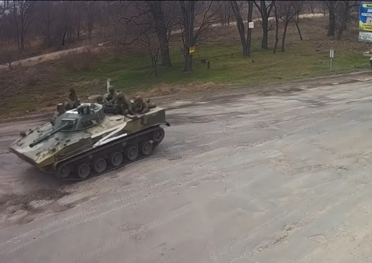 Rosyjski pojazd pancerny Amerykański instytut: Udany atak Ukraińców. Zmniejszenie siły bojowej Rosjan