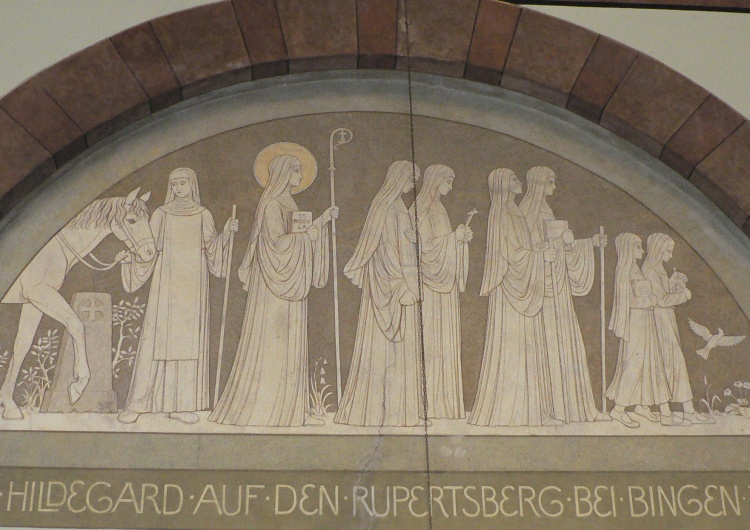 św.Hildegarda i jej siostry Św. Hildegarda z Bingen, postać niezwykła - doktor Kościoła, uzdrowicielka, badaczka przyrody, muzyk [video]