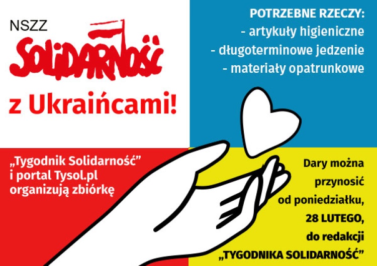  Solidarni z Ukrainą - Organizujemy pomoc